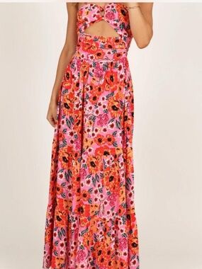 NWT Petal + Pup Sarai Floral Maxi Dress Size 10